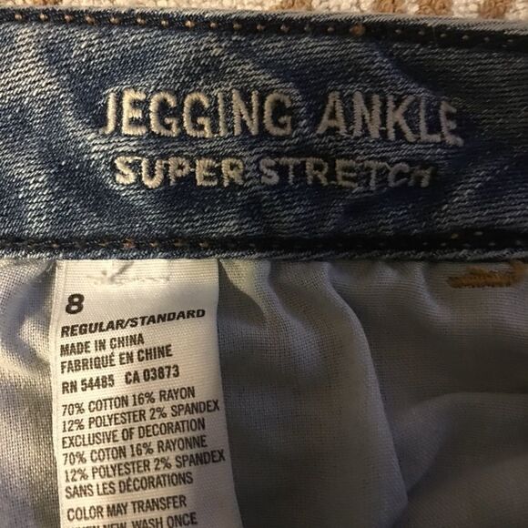 American Eagle 🦅 zipper bottom 1 knee slit skinny - Picture 5 of 5